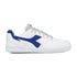 Sneakers bianche da uomo con dettagli blu e grigi Diadora Raptor Low, Brand, SKU s322500309, Immagine 0